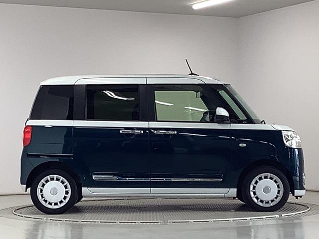 ムーヴキャンバスストライプスGターボ ワンオーナー クルーズコントロール走行無制限1年保証 両側電動スライドドア ワンオーナー アダプティブクルーズコントロール 前後コーナーセンサー 前席シートヒーター ホッとカップホルダー オートマチックハイビーム LEDヘッドライト(兵庫県)の中古車