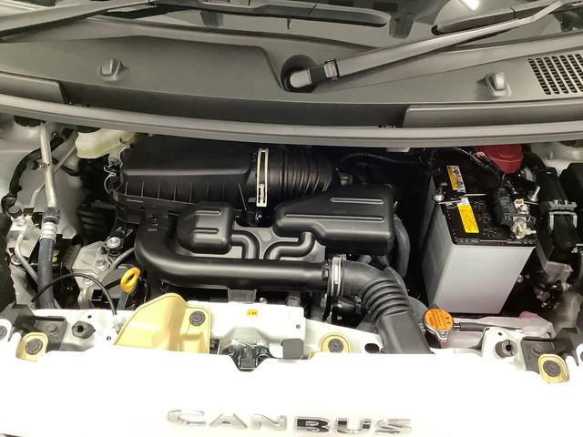 ムーヴキャンバスストライプスＧ　両側電動スライドドア　前席シートヒーター走行無制限１年保証　両側電動スライドドア　前後コーナーセンサー　前席シートヒーター　ホッとカップホルダー　オートマチックハイビーム　ＬＥＤヘッドライト　横滑り防止装置　スマートキー　置きラクボックス（兵庫県）の中古車