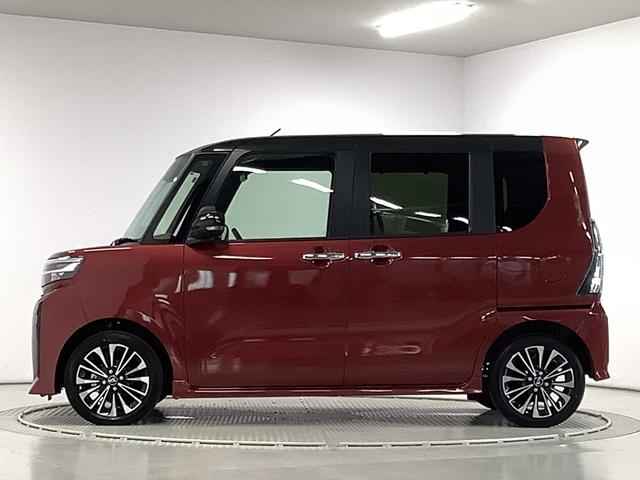 タントカスタムＲＳ　ターボ　両側電動スライドドア　コーナーセンサー走行無制限１年保証　両側電動スライドドア　前後コーナーセンサー　前席シートヒーター　オートマチックハイビーム　ＬＥＤヘッドライト　オートブレーキホールド　スマートキー　１５インチ純正アルミホイール（兵庫県）の中古車