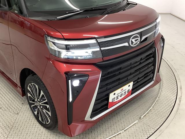 タントカスタムＲＳ　ターボ　両側電動スライドドア　コーナーセンサー走行無制限１年保証　両側電動スライドドア　前後コーナーセンサー　前席シートヒーター　オートマチックハイビーム　ＬＥＤヘッドライト　オートブレーキホールド　スマートキー　１５インチ純正アルミホイール（兵庫県）の中古車