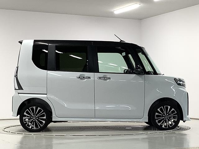 タントカスタムＲＳ　ターボ　４ＷＤ　９インチディスプレイオーディオ１年保証　９インチディスプレイオーディオ　４ＷＤ　全方位カメラ　両側電動スライドドア　前後コーナーセンサー　前席シートヒーター　Ｂｌｕｅｔｏｏｔｈ　ＬＥＤヘッドライト　１５インチ純正アルミホイール（兵庫県）の中古車