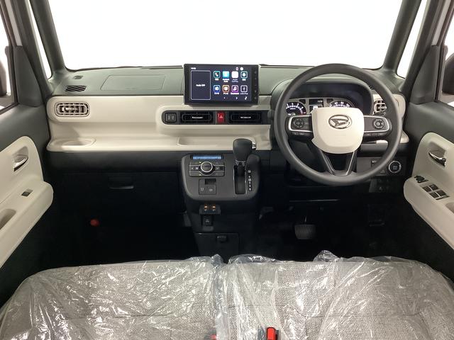 ムーヴキャンバスストライプスＧターボ　４ＷＤ　９インチディスプレイオーディオ１年保証　９インチディスプレイオーディオ　４ＷＤ　バックカメラ　アダプティブクルーズコントロール　両側電動スライドドア　前後コーナーセンサー　シートヒーター　ホッとカップホルダー　Ｑｉワイヤレス充電（兵庫県）の中古車