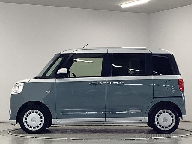 ムーヴキャンバスストライプスG 両側電動スライドドア 前席シートヒーター走行無制限1年保証 両側電動スライドドア 前後コーナーセンサー 前席シートヒーター ホッとカップホルダー オートマチックハイビーム LEDヘッドライト 横滑り防止装置 スマートキー 置きラクボックス(兵庫県)の中古車