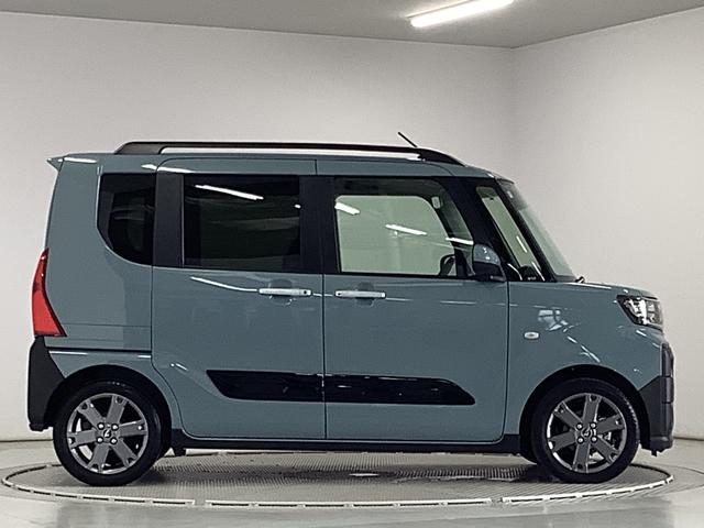 タントファンクロスターボ　ワンオーナー　両側電動スライドドア走行無制限１年保証　両側電動スライドドア　ワンオーナー　前後コーナーセンサー　前席シートヒーター　ルーフレール　オートマチックハイビーム　ＬＥＤヘッドライト　スマートキー　１５インチ純正アルミホイール（兵庫県）の中古車
