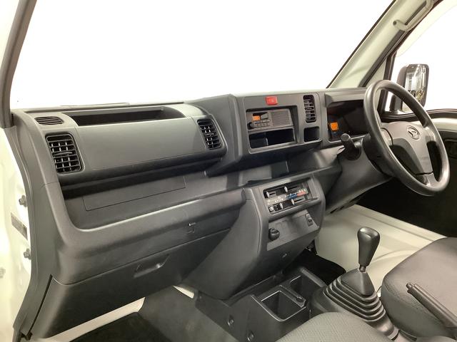 ハイゼットトラックスタンダード 5MT 3方開 ラジオ エアコン パワステ走行無制限1年保証 マニュアルエアコン MT車 3方開 ヘッドライトレベライザー ラジオ アクセサリーソケット スペアタイヤ インフォメーションディスプレイ パワーステアリング ショッピングフック(兵庫県)の中古車