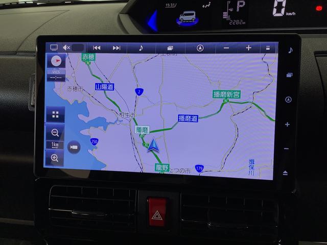 タントカスタムRS ターボ 10インチナビ ドラレコ 全方位カメラ1年保証 10インチナビTV ドラレコ 全方位カメラ 両側電動スライドドア 前後コーナーセンサー 前席シートヒーター USB Bluetooth オートブレーキホールド 15インチ純正アルミホイール(兵庫県)の中古車