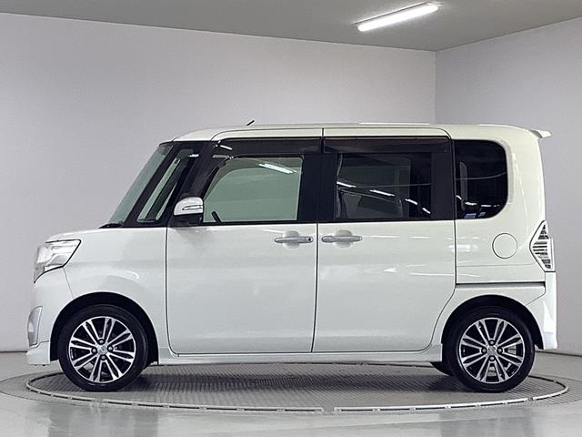 タントカスタムRS SA ターボ 4WD 1オーナー 8インチナビ1年保証 ワンオーナー 8インチナビTV 4WD 両側電動スライドドア DVD USB Bluetooth LEDヘッドライト アイドリングストップ プッシュスタート 15インチ純正アルミホイール(兵庫県)の中古車