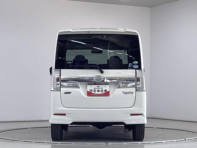 タントカスタムRS SA ターボ 4WD 1オーナー 8インチナビ1年保証 ワンオーナー 8インチナビTV 4WD 両側電動スライドドア DVD USB Bluetooth LEDヘッドライト アイドリングストップ プッシュスタート 15インチ純正アルミホイール(兵庫県)の中古車