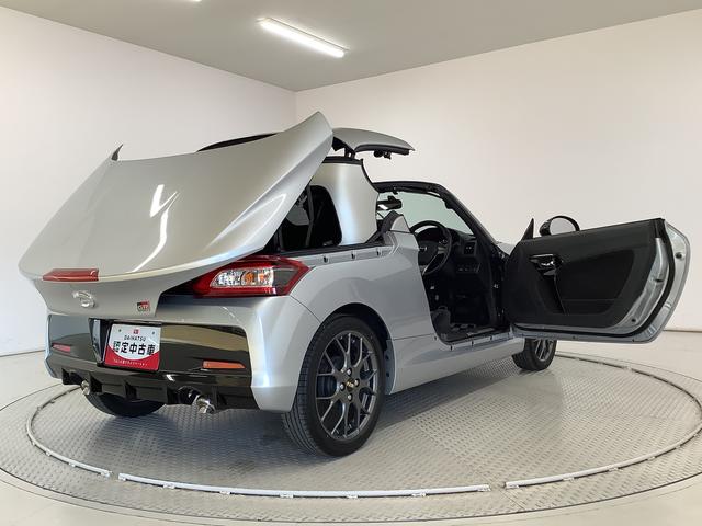 コペンGR スポーツ ターボ CVT 1オーナー ナビTV ETC1年保証 ワンオーナー ナビTV ETC バックカメラ CVT車 シートヒーター USB接続 LEDヘッドライト パドルシフト レカロシート MOMOステアリング 16インチ純正BBSアルミホイール(兵庫県)の中古車