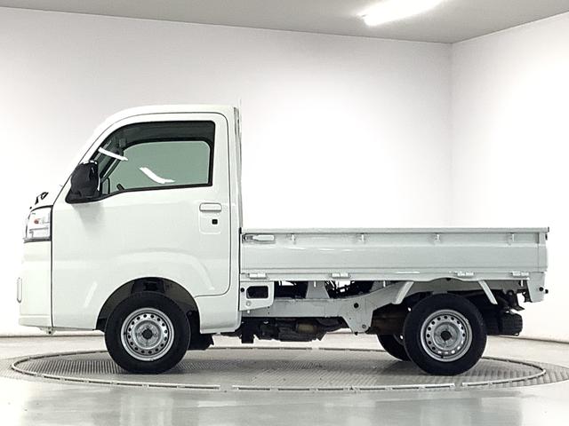 ハイゼットトラックＥＸＴ　ＣＶＴ　前後コーナーセンサー　３方開　荷台作業灯走行無制限１年保証　前後コーナーセンサー　ＣＶＴ車　３方開　荷台作業灯　オートマチックハイビーム　アイドリングストップ　プッシュスタート　横滑り防止装置　電動格納ドアミラー　ヘッドライトレベライザー（兵庫県）の中古車