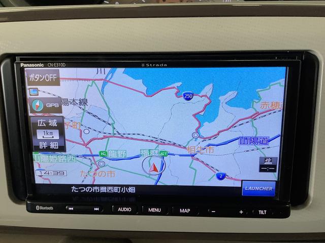 ムーヴキャンバスＸメイクアップリミテッド　ＳＡIII　ナビ　全方位カメラ１年保証　ＥＴＣ　両側電動スライドドア　ナビ　全方位カメラ　Ｂｌｕｅｔｏｏｔｈ　オートマチックハイビーム　アイドリングストップ　プッシュスタート　横滑り防止装置　オートライト　オートエアコン（兵庫県）の中古車