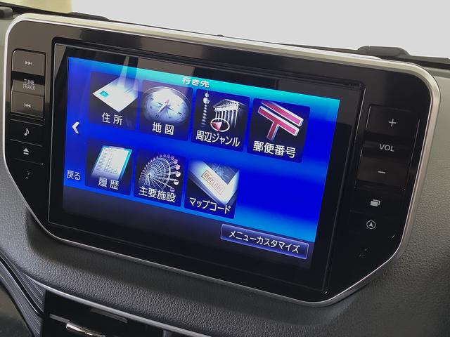 ムーヴカスタム　Ｘ　ハイパーＳＡII　４ＷＤ　８インチナビＴＶ１年保証　８インチナビＴＶ　バックカメラ　４ＷＤ　ドラレコ　ＤＶＤ　ＵＳＢ　Ｂｌｕｅｔｏｏｔｈ　ＬＥＤヘッドライト　アイドリングストップ　プッシュスタート　横滑り防止装置　１４インチ純正アルミホイール（兵庫県）の中古車