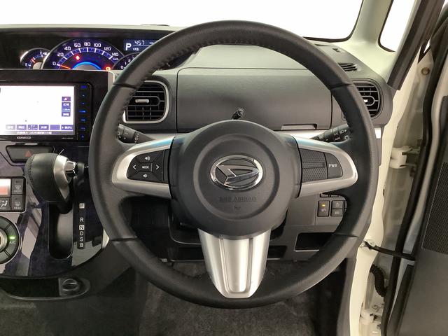 タントカスタムRS トップエディションSAIII ターボ ナビTV1年保証 ワンオーナー ナビTV USB バックカメラ 両側電動スライドドア リアコーナーセンサー 運転席シートヒーター DVD Bluetooth LEDヘッドライト 15インチ純正アルミホイール(兵庫県)の中古車