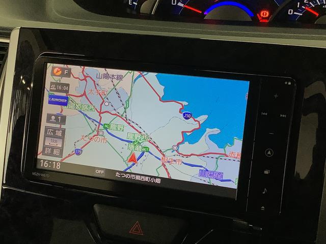 タントカスタムRS トップエディションSAII ナビTV ETC1年保証 ナビTV ETC バックカメラ 両側電動スライドドア DVD Bluetooth LEDヘッドライト アイドリングストップ プッシュスタート 横滑り防止装置 15インチ純正アルミホイール(兵庫県)の中古車