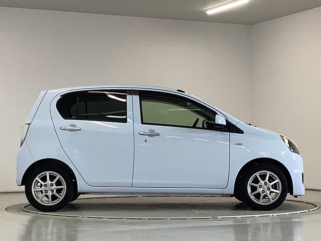 ミライースX スマートセレクションSA ナビ タイヤ空気圧センサー走行無制限1年保証 タイヤ空気圧センサー ナビ DVD アイドリングストップ キーレスエントリー 横滑り防止装置 ドアバイザー ヘッドライトレベライザー 電動格納ミラー 14インチ純正アルミホイール(兵庫県)の中古車