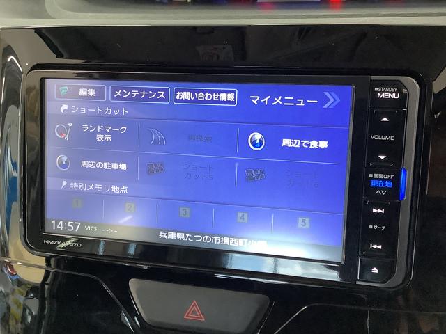 タントカスタムX SAIII ワンオーナー ナビTV ETC1年保証 ワンオーナー ナビTV ETC バックカメラ 片側電動スライドドア 運転席シートヒーター リアコーナーセンサー DVD USB Bluetooth スマートキー 14インチ純正アルミホイール(兵庫県)の中古車