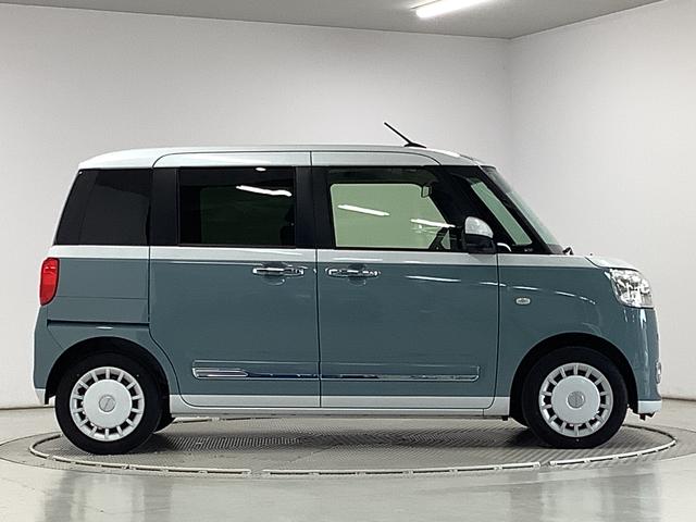 ムーヴキャンバスストライプスＧターボ　クルコン　コーナーセンサー　両側電動走行無制限１年保証　両側電動スライドドア　アダプティブクルーズコントロール　前後コーナーセンサー　前席シートヒーター　ホッとカップホルダー　オートマチックハイビーム　ＬＥＤヘッドライト　スマートキー（兵庫県）の中古車