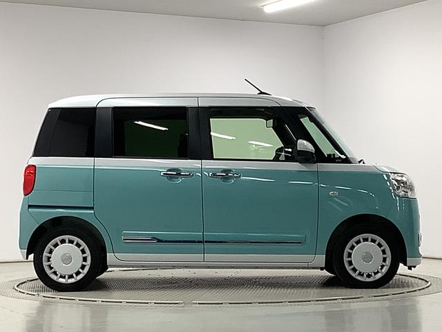 ムーヴキャンバスストライプスＧ　ワンオーナー　両側電動スライド　スマートキー走行無制限１年保証　両側電動スライドドア　ワンオーナー　前後コーナーセンサー　前席シートヒーター　ホッとカップホルダー　オートマチックハイビーム　ＬＥＤヘッドライト　横滑り防止装置　スマートキー（兵庫県）の中古車