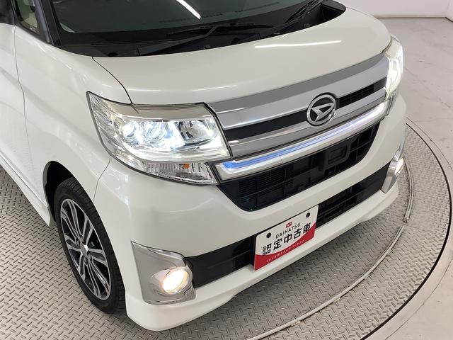 タントカスタムＲＳ　ＳＡ　ターボ　ナビＴＶ　ＥＴＣ　バックカメラ１年保証　ナビＴＶ　ＥＴＣ　バックカメラ　両側電動スライドドア　ＵＳＢ　Ｂｌｕｅｔｏｏｔｈ　ＬＥＤヘッドライト　アイドリングストップ　プッシュスタート　横滑り防止装置　１５インチ純正アルミホイール（兵庫県）の中古車