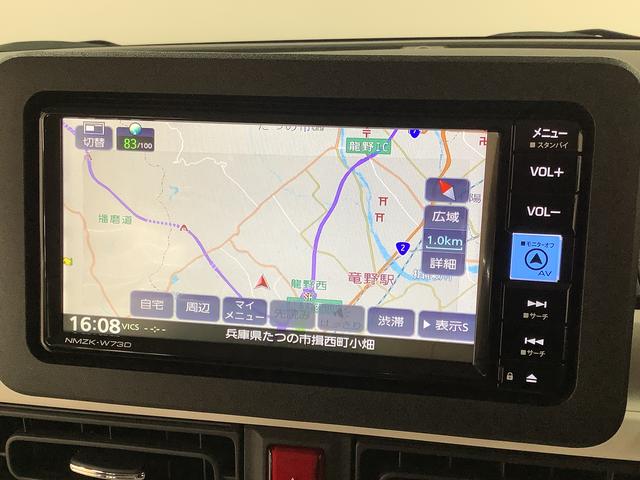 ムーヴキャンバスストライプスＧ　４ＷＤ　ワンオーナー　ナビ　ドラレコ　ＥＴＣ１年保証　４ＷＤ　ワンオーナー　ナビＴＶ　ＥＴＣ　ドラレコ　バックカメラ　両側電動スライドドア　前後コーナーセンサー　前席シートヒーター　ホッとカップホルダー　Ｂｌｕｅｔｏｏｔｈ　ＬＥＤヘッドライト（兵庫県）の中古車