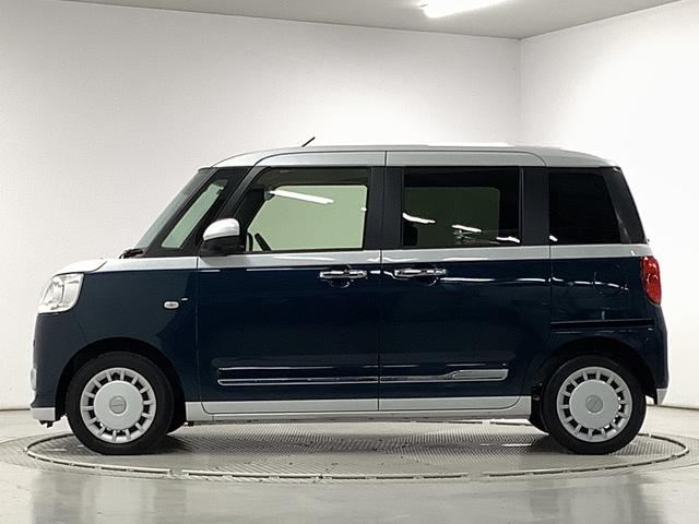 ムーヴキャンバスストライプスGターボ ワンオーナー クルーズコントロール走行無制限1年保証 両側電動スライドドア ワンオーナー アダプティブクルーズコントロール 前後コーナーセンサー 前席シートヒーター ホッとカップホルダー オートマチックハイビーム LEDヘッドライト(兵庫県)の中古車