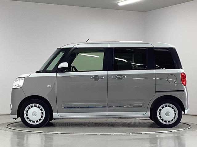 ムーヴキャンバスストライプスGターボ ワンオーナー クルーズコントロール走行無制限1年保証 両側電動スライドドア ワンオーナー アダプティブクルーズコントロール 前後コーナーセンサー 前席シートヒーター ホッとカップホルダー オートマチックハイビーム LEDヘッドライト(兵庫県)の中古車