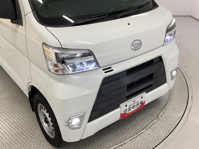ハイゼットカーゴデラックスSAIII ETC リアコーナーセンサー キーレス走行無制限1年保証 リアコーナーセンサー ETC ルーフキャリア LEDヘッドライト アイドリングストップ キーレスエントリー 横滑り防止装置 オートライト ドアバイザー システムバー フォグランプ(兵庫県)の中古車