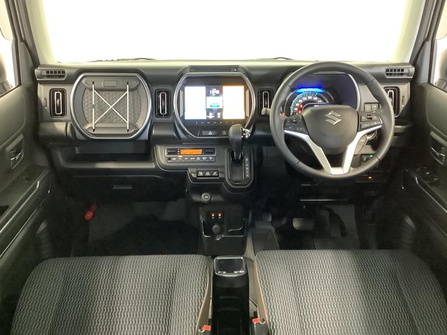 ハスラーＪスタイルターボ　４ＷＤ　ワンオーナー　９インチナビ　ＥＴＣ１年保証　４ＷＤ　ワンオーナー　ＥＴＣ　９インチナビＴＶ　全方位カメラ　アダプティブクルーズコントロール　リアコーナーセンサー　前席シートヒーター　グリップコントロール　１５インチアルミホイール（兵庫県）の中古車