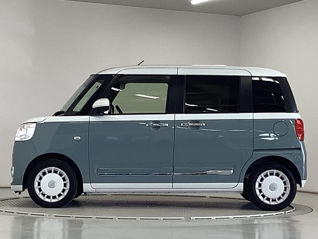 ムーヴキャンバスストライプスGターボ ワンオーナー クルーズコントロール走行無制限1年保証 両側電動スライドドア ワンオーナー アダプティブクルーズコントロール 前後コーナーセンサー 前席シートヒーター ホッとカップホルダー オートマチックハイビーム LEDヘッドライト(兵庫県)の中古車