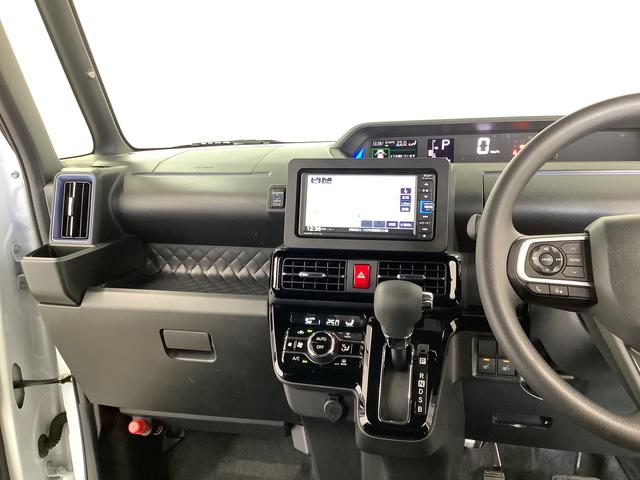 タントカスタムＸスタイルセレクション　ワンオーナー　ナビ　両側電動１年保証　ワンオーナー　ナビＴＶ　ＵＳＢ　バックカメラ　両側電動スライドドア　前後コーナーセンサー　前席シートヒーター　Ｂｌｕｅｔｏｏｔｈ　ブラインドスポットモニター　１４インチ純正アルミホイール（兵庫県）の中古車