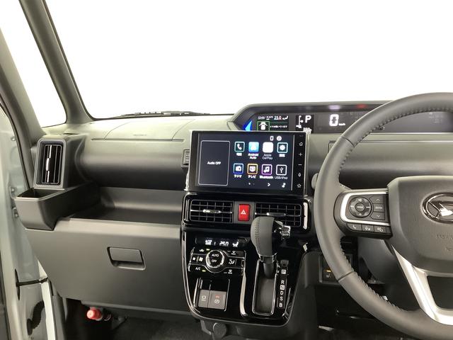 タントカスタムRS ターボ 9インチディスプレイオーディオ USB1年保証 9インチディスプレイオーディオ 全方位カメラ 両側電動スライドドア 前後コーナーセンサー 前席シートヒーター USB Bluetooth オートブレーキホールド 15インチ純正アルミホイール(兵庫県)の中古車