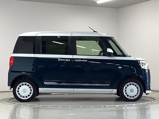 ムーヴキャンバスストライプスＧターボ　４ＷＤ　１オーナー　クルコン　両側電動走行無制限１年保証　両側電動スライドドア　４ＷＤ　ワンオーナー　アダプティブクルーズコントロール　前後コーナーセンサー　前席シートヒーター　ホッとカップホルダー　オートマチックハイビーム　スマートキー（兵庫県）の中古車