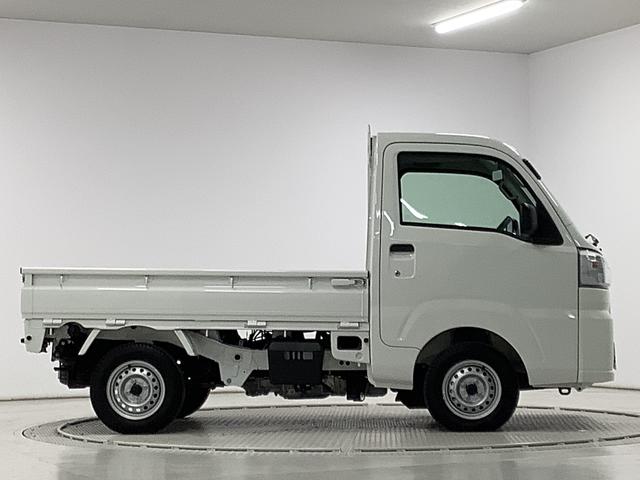 ハイゼットトラックスタンダード　農用スペシャル　４ＷＤ　ＣＶＴ　荷台マット付走行無制限１年保証　前後コーナーセンサー　４ＷＤ　ＣＶＴ車　３方開　荷台作業灯　荷台マット　オートマチックハイビーム　アイドリングストップ　横滑り防止装置　オートライト　ヘッドライトレベライザー（兵庫県）の中古車