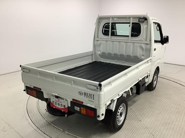 ハイゼットトラックスタンダード　農用スペシャル　４ＷＤ　ＣＶＴ　荷台マット付走行無制限１年保証　前後コーナーセンサー　４ＷＤ　ＣＶＴ車　３方開　荷台作業灯　荷台マット　オートマチックハイビーム　アイドリングストップ　横滑り防止装置　オートライト　ヘッドライトレベライザー（兵庫県）の中古車