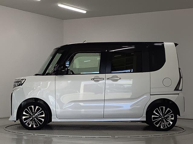 タントカスタムRS ターボ 4WD ワンオーナー ナビ ETC1年保証 4WD ワンオーナー ナビTV ETC バックカメラ 両側電動スライドドア 前後コーナーセンサー 前席シートヒーター DVD USB接続 Bluetooth 15インチ純正アルミホイール(兵庫県)の中古車