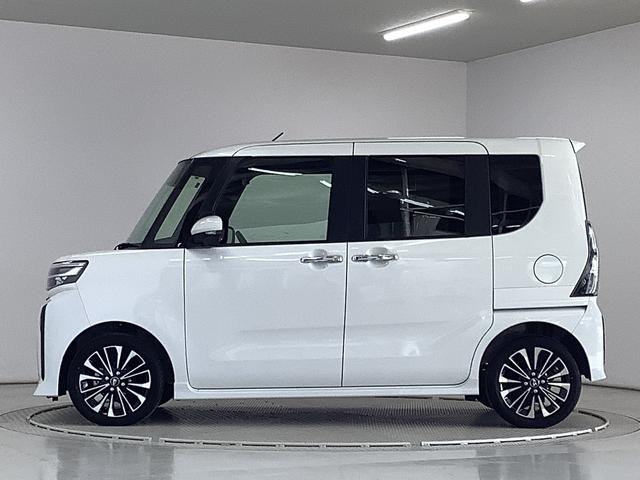 タントカスタムＲＳ　ターボ　ワンオーナー　両側電動スライドドア走行無制限１年保証　両側電動スライドドア　ワンオーナー　前後コーナーセンサー　前席シートヒーター　オートマチックハイビーム　ＬＥＤヘッドライト　オートブレーキホールド　１５インチ純正アルミホイール（兵庫県）の中古車