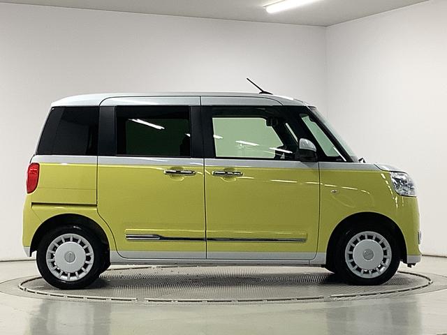 ムーヴキャンバスストライプスＧターボ　クルコン　コーナーセンサー　両側電動走行無制限１年保証　両側電動スライドドア　アダプティブクルーズコントロール　前後コーナーセンサー　前席シートヒーター　ホッとカップホルダー　オートマチックハイビーム　ＬＥＤヘッドライト　スマートキー（兵庫県）の中古車