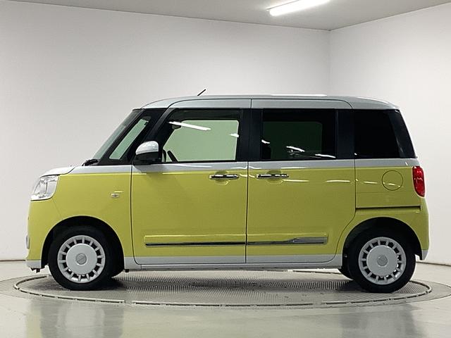 ムーヴキャンバスストライプスＧターボ　クルコン　コーナーセンサー　両側電動走行無制限１年保証　両側電動スライドドア　アダプティブクルーズコントロール　前後コーナーセンサー　前席シートヒーター　ホッとカップホルダー　オートマチックハイビーム　ＬＥＤヘッドライト　スマートキー（兵庫県）の中古車