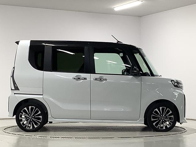 タントカスタムＲＳ　ターボ　９インチディスプレイオーディオ　ＵＳＢ１年保証　９インチディスプレイオーディオ　バックカメラ　両側電動スライドドア　前後コーナーセンサー　前席シートヒーター　ＵＳＢ　Ｂｌｕｅｔｏｏｔｈ　ＬＥＤヘッドライト　１５インチ純正アルミホイール（兵庫県）の中古車