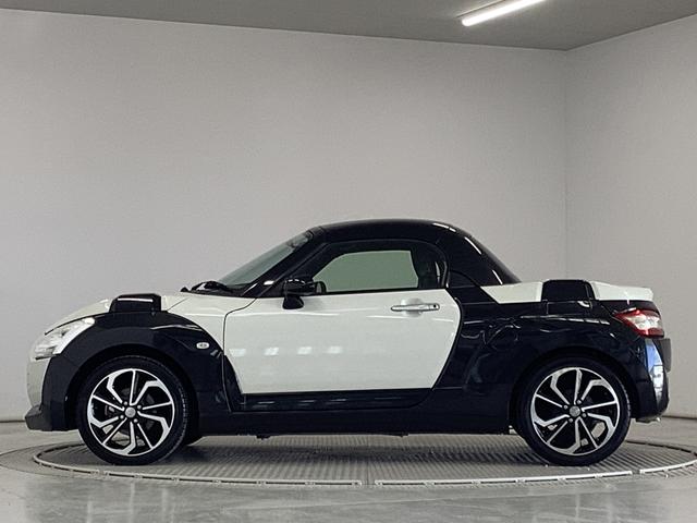 コペンエクスプレイ　ターボ　５ＭＴ　シートヒーター　横滑り防止装置走行無制限１年保証　ＭＴ車　電動オープン　シートヒーター　ＬＥＤヘッドライト　プッシュスタート　アイドリングストップ　横滑り防止装置　オートライト　オートエアコン　１６インチ純正アルミホイール（兵庫県）の中古車