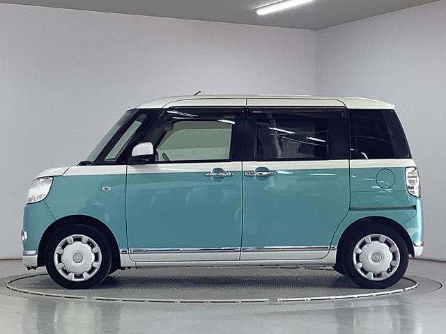 ムーヴキャンバスXメイクアップ SAII ワンオーナー ETC スマートキー走行無制限1年保証 ワンオーナー ETC アイドリングストップ プッシュスタート 横滑り防止装置 オートライト オートエアコン ドアバイザー ヘッドライトレベライザー 電動格納ミラー 両側スライドドア(兵庫県)の中古車