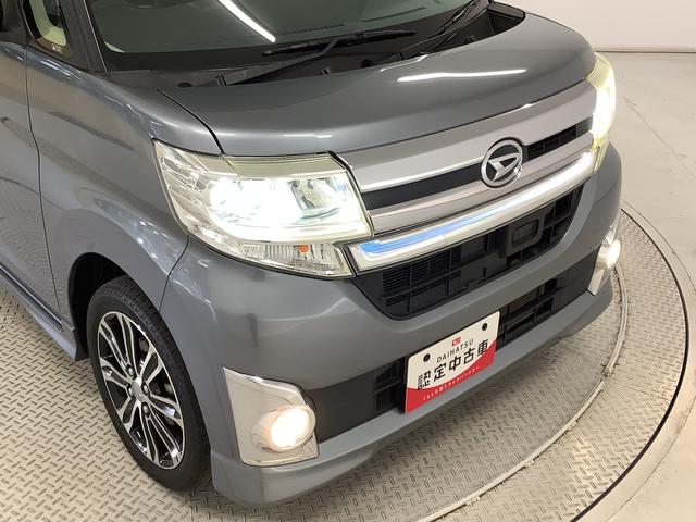 タントカスタムＲＳ　ＳＡ　ターボ　ワンオーナー　ＣＤ　ＥＴＣ１年保証　ワンオーナー　ＣＤオーディオ　ＥＴＣ　両側電動スライドドア　ＬＥＤヘッドライト　アイドリングストップ　横滑り防止装置　スマートキー　オートライト　オートエアコン　１５インチ純正アルミホイール（兵庫県）の中古車