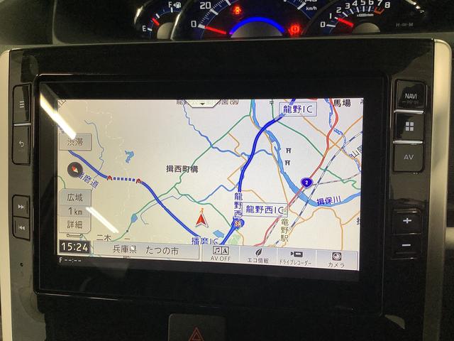 タントＸ　ＶＳ　ＳＡIII　８インチナビ　ドラレコ　全方位カメラ１年保証　８インチナビＴＶ　全方位カメラ　ドラレコ　両側電動スライドドア　リアコーナーセンサー　運転席シートヒーター　ＵＳＢ　Ｂｌｕｅｔｏｏｔｈ　オートマチックハイビーム　１４インチ純正アルミホイール（兵庫県）の中古車