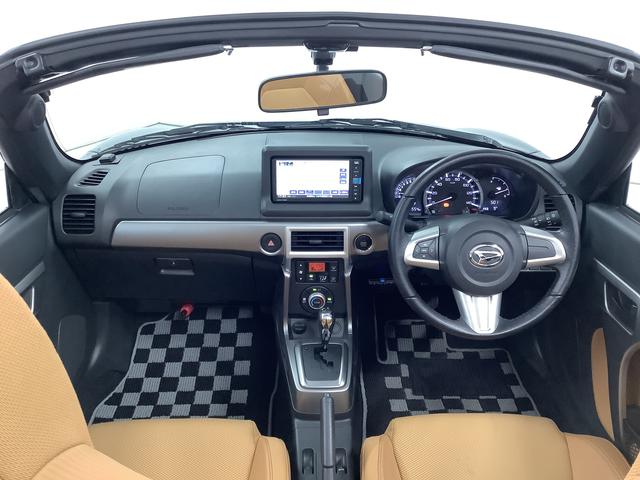 コペンセロ　ターボ　ＣＶＴ　ナビＴＶ　ＵＳＢ　ＥＴＣ　バックカメラ１年保証　ナビＴＶ　ＥＴＣ　バックカメラ　ＣＶＴ車　シートヒーター　ＵＳＢ　Ｂｌｕｅｔｏｏｔｈ　ＬＥＤヘッドライト　プッシュスタート　横滑り防止装置　オートエアコン　１６インチ純正アルミホイール（兵庫県）の中古車