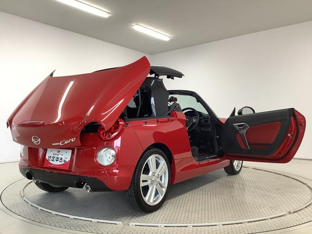 コペンセロ　Ｓ　ターボ　ＣＶＴ車　１オーナー　レカロ　パドルシフト走行無制限１年保証　ＣＶＴ　ワンオーナー　パドルシフト　シートヒーター　ＬＥＤヘッドライト　プッシュスタート　横滑り防止装置　レカロシート　ビルシュタイン　ＭＯＭＯステ　１６インチ純正アルミホイール（兵庫県）の中古車