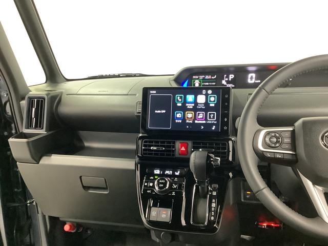 タントカスタムＲＳ　ターボ　９インチディスプレイオーディオ　ＥＴＣ１年保証　９インチディスプレイオーディオ　ＥＴＣ　バックカメラ　両側電動スライドドア　前後コーナーセンサー　前席シートヒーター　Ｂｌｕｅｔｏｏｔｈ　ＬＥＤヘッドライト　１５インチ純正アルミホイール（兵庫県）の中古車