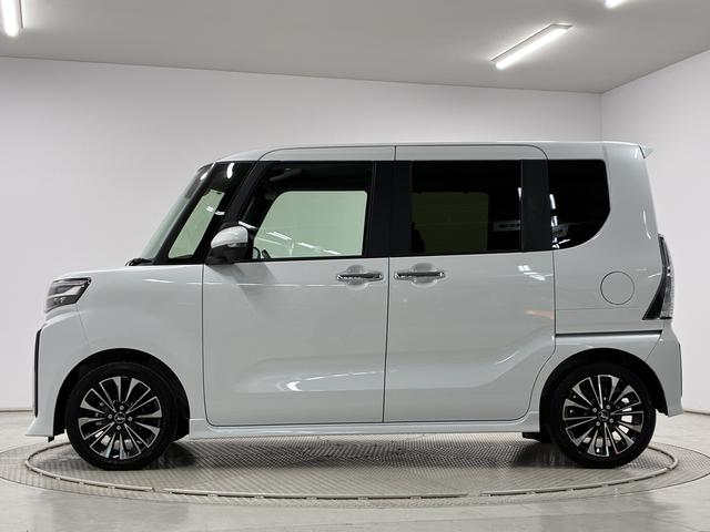 タントカスタムＲＳ　ターボ　ワンオーナー　両側電動スライドドア走行無制限１年保証　両側電動スライドドア　ワンオーナー　前後コーナーセンサー　前席シートヒーター　オートマチックハイビーム　ＬＥＤヘッドライト　オートブレーキホールド　１５インチ純正アルミホイール（兵庫県）の中古車