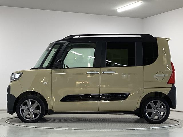 タントファンクロスターボ　４ＷＤ　９インチディスプレイオーディオ１年保証　９インチディスプレイオーディオ　４ＷＤ　バックカメラ　両側電動スライドドア　前後コーナーセンサー　前席シートヒーター　ルーフレール　ＴＶ　ＨＤＭＩ　スマートキー　１５インチ純正アルミホイール（兵庫県）の中古車