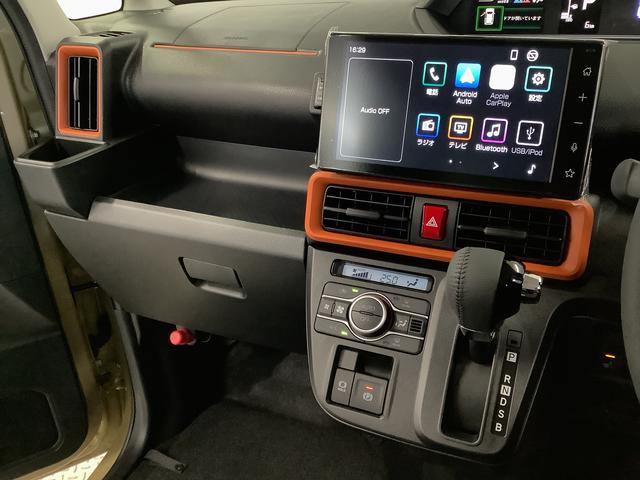 タントファンクロスターボ　４ＷＤ　９インチディスプレイオーディオ１年保証　９インチディスプレイオーディオ　４ＷＤ　バックカメラ　両側電動スライドドア　前後コーナーセンサー　前席シートヒーター　ルーフレール　ＴＶ　ＨＤＭＩ　スマートキー　１５インチ純正アルミホイール（兵庫県）の中古車