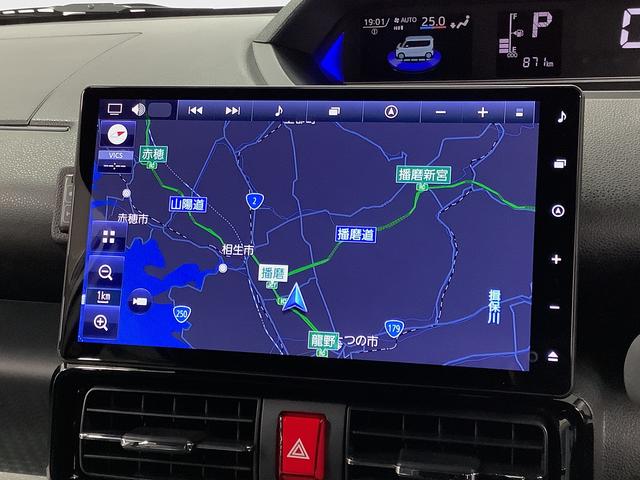 タントカスタムＲＳ　ターボ　１０インチナビ　ドラレコ　全方位カメラ１年保証　１０インチナビＴＶ　ドラレコ　全方位カメラ　両側電動スライドドア　前後コーナーセンサー　前席シートヒーター　ＵＳＢ　Ｂｌｕｅｔｏｏｔｈ　オートブレーキホールド　１５インチ純正アルミホイール（兵庫県）の中古車